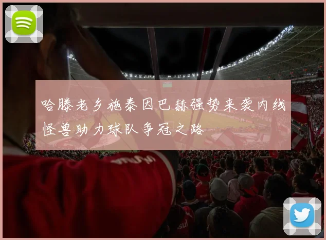 哈滕老乡施泰因巴赫强势来袭内线怪兽助力球队争冠之路